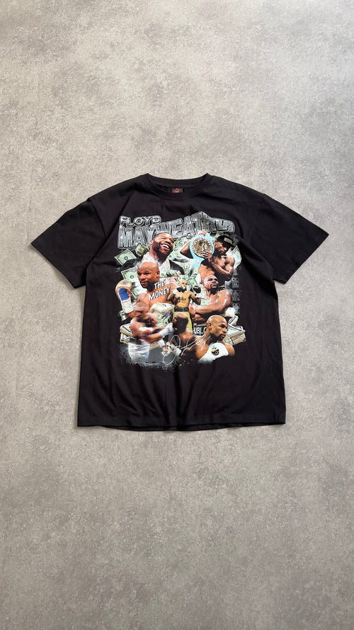 L  تشيرت الملاكم فلويد قياس