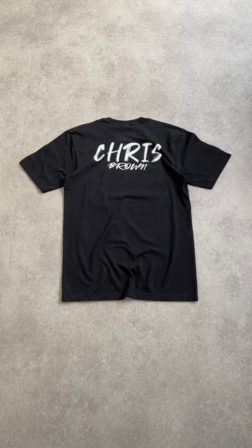 L تشيرت كريس براون قياس